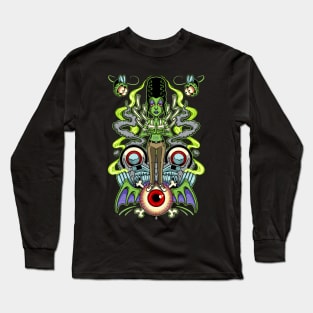 Bride of Frankenstein of guadalupe Long Sleeve T-Shirt